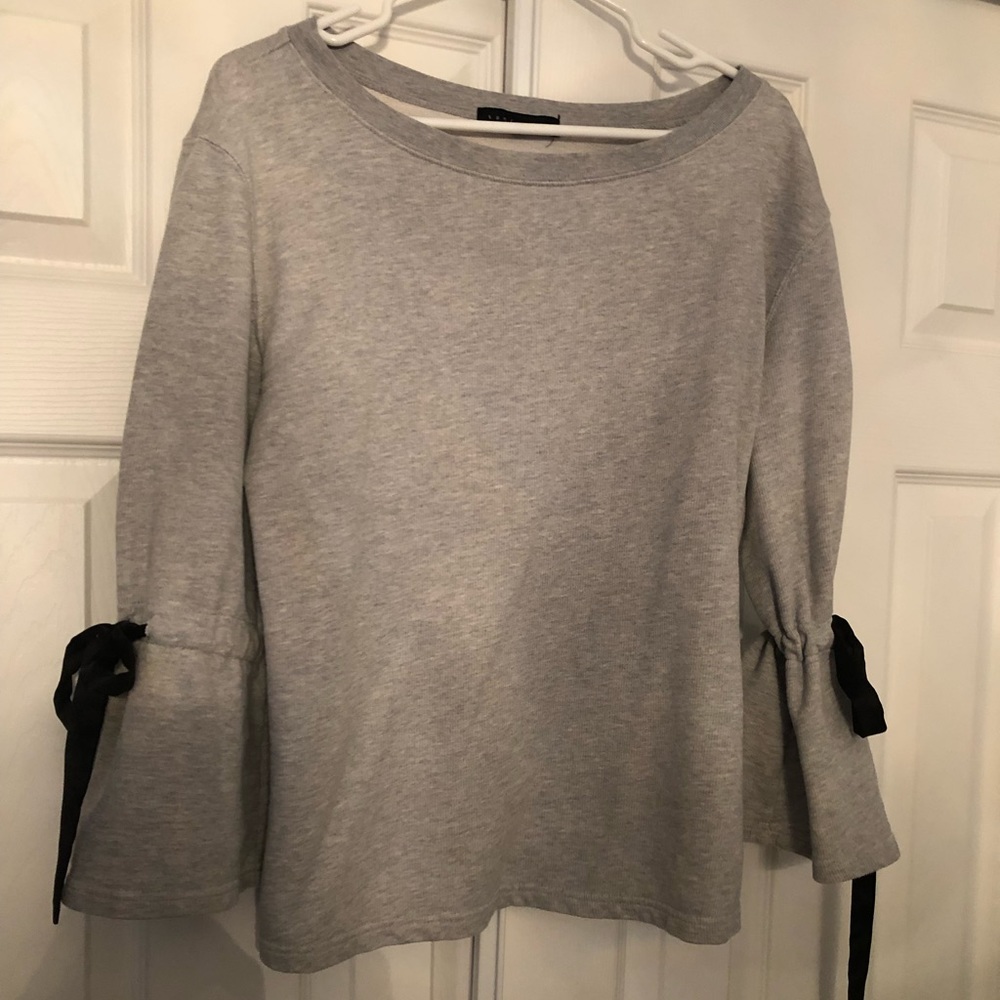 Sanctuary tie sleeve shirt